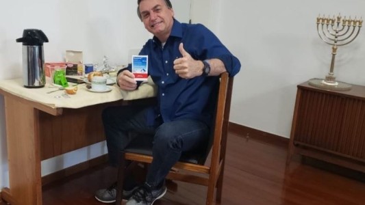 Bolsonaro dio negativo de Coronavirus y lo anunció en sus redes