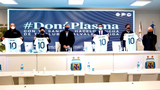"Doná Plasma", la campaña que busca que socios de clubes donen a cambio de indumentaria