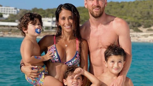Las vacaciones familiares de Messi en Ibiza