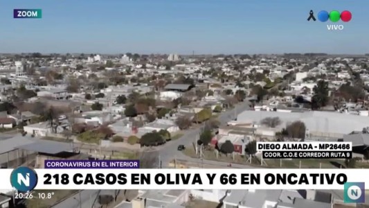 Preocupa la cantidad de casos positivos de COVID-19 en Oliva y Oncativo