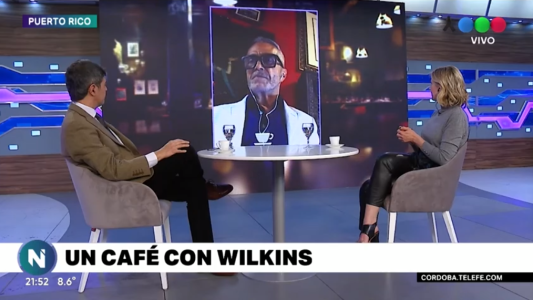En Telefe Noticias, nos tomamos un café con Wilkins