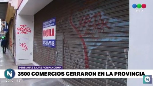 Coronacrisis: 3.500 comercios bajaron la persiana en Córdoba