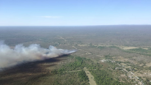 Fuego en Córdoba: quedan dos incendios activos este domingo
