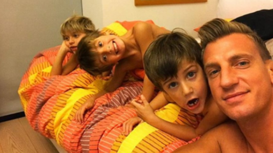 “Soñando con este día”: Así fue el reencuentro de Maxi López con sus hijos