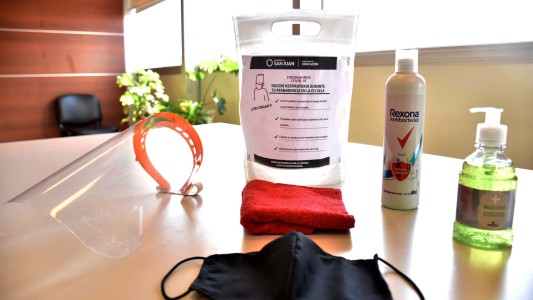 San Juan entregará kits de higiene a alumnos y docentes para el regreso a las aulas el lunes