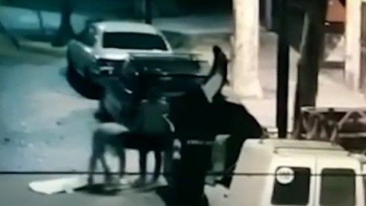 Video: atropelló al ladrón pero se levantó y siguió con el robo