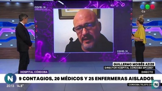 Hospital Córdoba: nueve contagiados de coronavirus