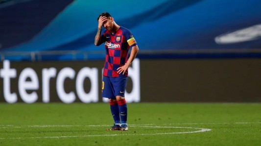 Al Barcelona de Messi le hicieron 8 y quedó eliminado de la Champions