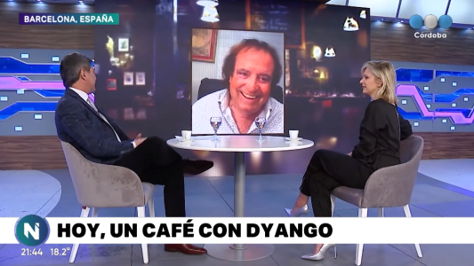 En Telefe Noticias nos tomamos cun café con Dyango
