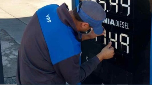 YPF aumentó 4,5% sus combustibles: el litro de nafta premium roza los 70 pesos