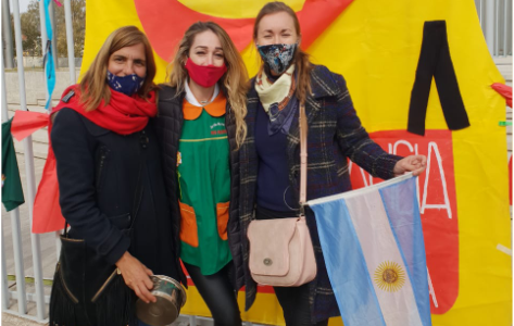 “Pintorazo” de los jardines maternales que piden reabrir tras cinco meses sin trabajar