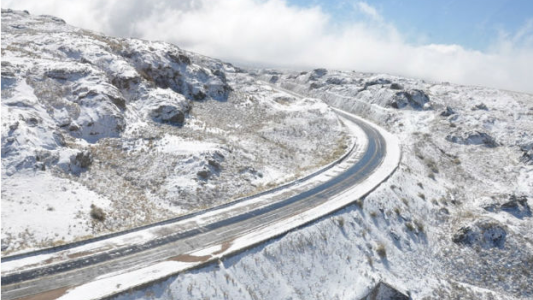 Se habilitó la ruta 34, Camino de las Altas Cumbres, recomiendan circular con cuidado