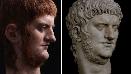 Fotos: el hombre que "revive" a los emperadores romanos con inteligencia artificial