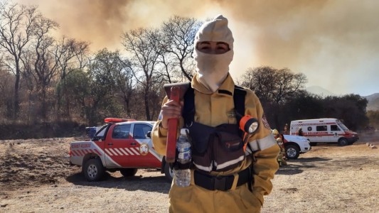 Incendios: combaten focos en zonas críticas de Punilla, La Calera y Achiras