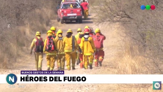 Buenos gestos de la semana: Héroes del fuego