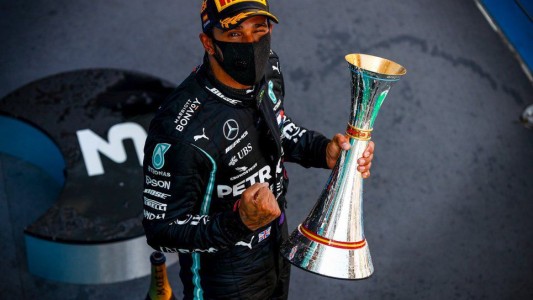 Hamilton voló en Bélgica y se acerca a su séptimo título