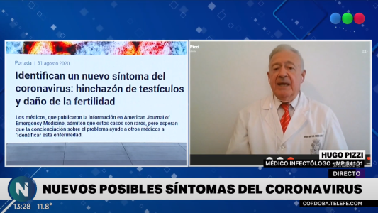 El coronavirus provoca hinchazón de testículos y daño de la fertilidad: qué dice el doctor Pizzi