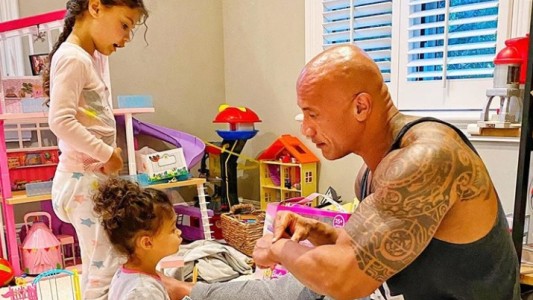 El "difícil" momento de Dwayne Johnson: él, su esposa e hijas tuvieron coronavirus