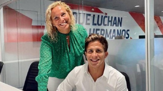 Un hijo de Diego Simeone, de 17 años, firmó contrato con el Atlético de Madrid