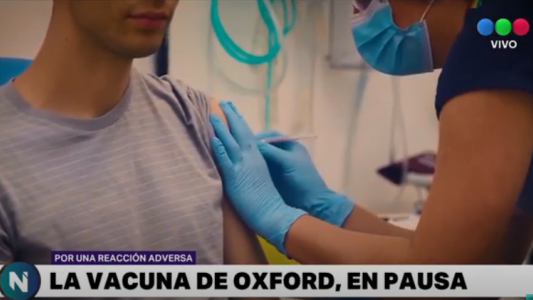 Suspenden las pruebas de la vacuna de Oxford