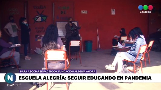 Escuela Alegría: "salva vidas y protege a través del conocimiento"