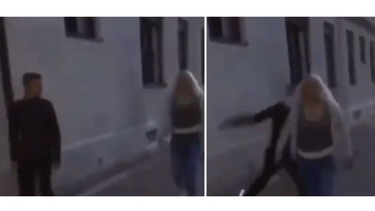 "Juego del nocaut": le pegó a una mujer que pasaba caminando y publicó el video