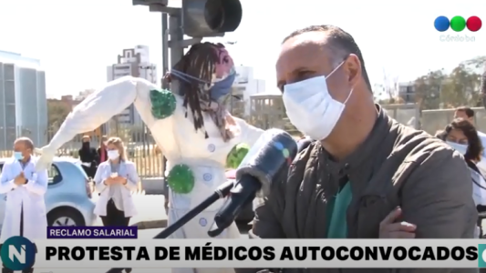 Médicos autoconvocados en una situación crítica