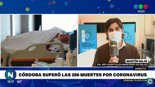 Coronavirus: Córdoba superó los 200 muertos