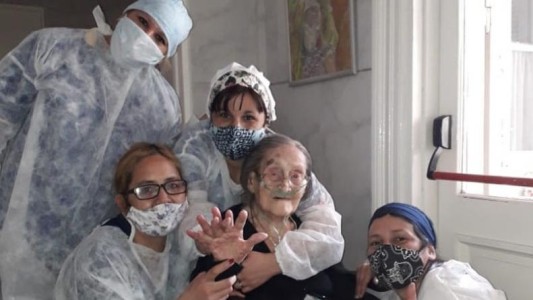 La historia de la abuela de Burzaco de 110 años que se curó de coronavirus