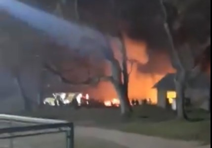 Noche de furia en Santa Fe por el fuego sin control en la zona de Sauce Viejo