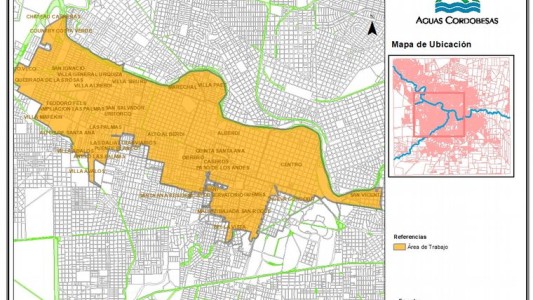 El listado completo de barrios afectados al corte de agua
