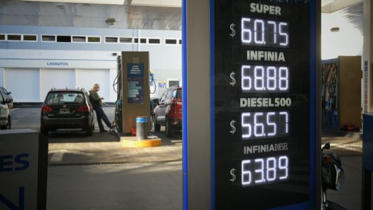 YPF aumentó el precio de los sus combustibles en un 3,5%