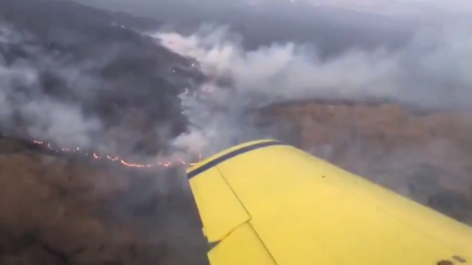 Videos: complicada situación por los incendios forestales en Córdoba