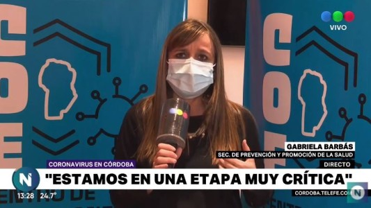 Coronavirus en Córdoba: "Estamos en una situación muy crítica"