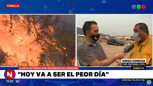Incendios en Córdoba: los focos que permanecen activos