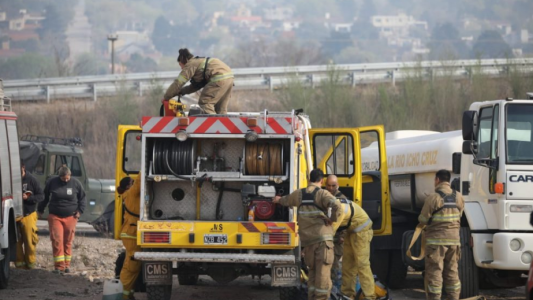 Incendios: nuevo foco en cercanías de Alta Gracia