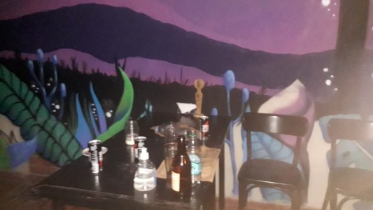 Fiesta clandestina en Palermo terminó con el choque de un patrullero