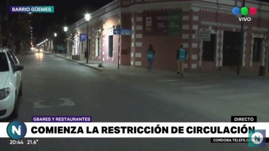 Cómo se vive en Güemes la primera jornada de restricciones de circulación
