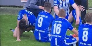 Suspendieron por seis fechas a un jugador irlandés por orinar en el campo de juego