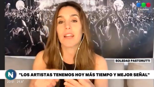 Soledad Pastorutti adelantó en Telefe Noticias “Parte de mí” su nuevo trabajo musical