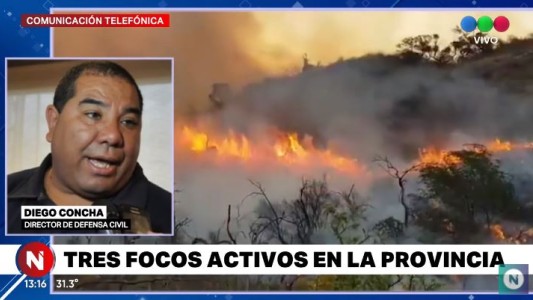 Incendios en Córdoba: noveno día de lucha contra el fuego