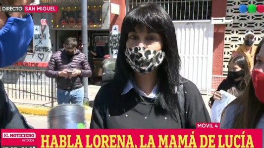 Dramático relato de la mamá de Lucía: "Me robaron a mi hija"