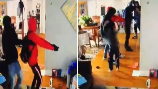 Video: un nene de 5 años defendió a su mamá del ataque de un grupo de ladrones