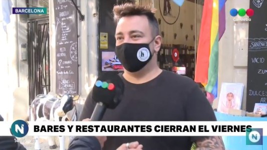 Telefe Noticias en España: como en Córdoba, cierran bares y restaurantes por casos COVID
