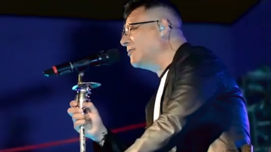 Prueba piloto en Santa Fe: armaron una "burbuja" para que Sergio Torres brinde su show