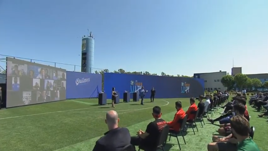 VIDEO: Sorteo de zonas de la #CopaLigaProfesional. Vuelve el fútbol - Miralo acá