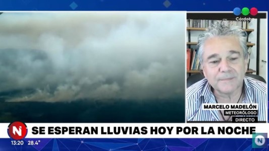 Esta noche llegaría la lluvia a Córdoba y sería abundante