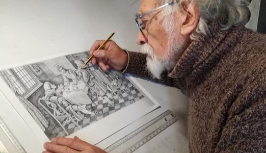 Un artista argentino triunfa en Europa: un municipio español encargó una de sus obras