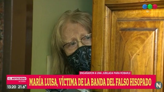Video: le hicieron "el cuento del hisopado" y le robaron todo