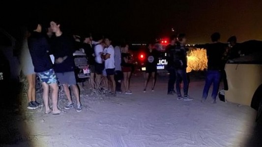 Fiesta clandestina en Mendoza: 400 chicos bailaban en un "boliche a cielo abierto"